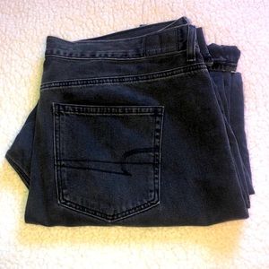 American Eagle Black “Mom Jeans” Skinny Jeans 18L
